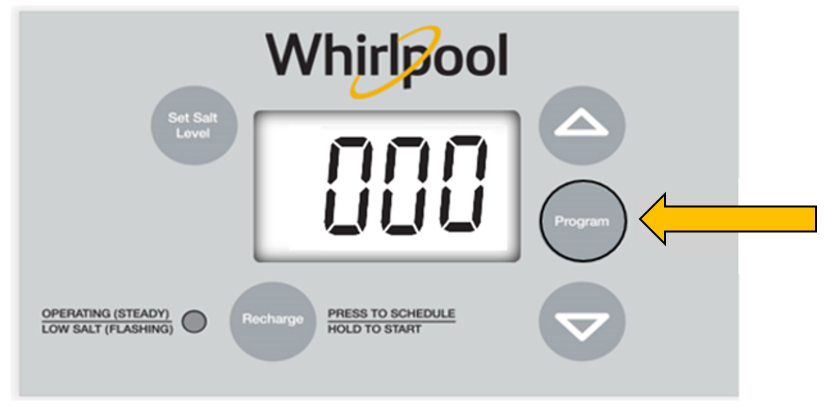 000 program arrow zero whirlpool wp