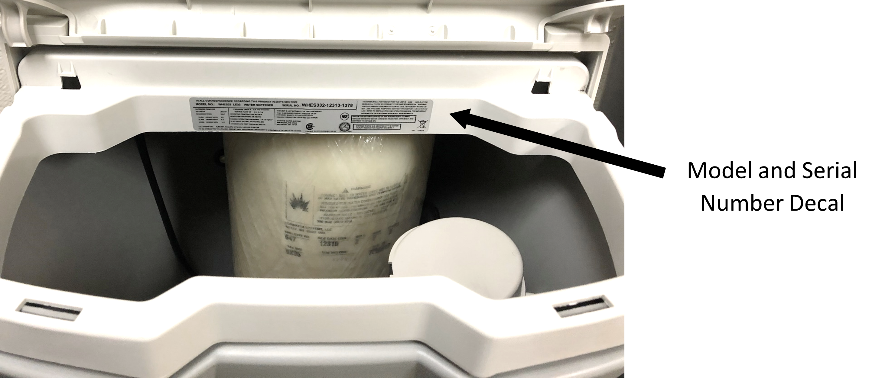 Model and Serial Number – Whirlpool