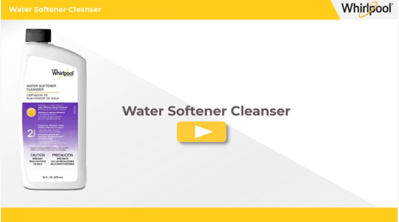 Whirlpool® Water Softener Cleanser Whirlpool